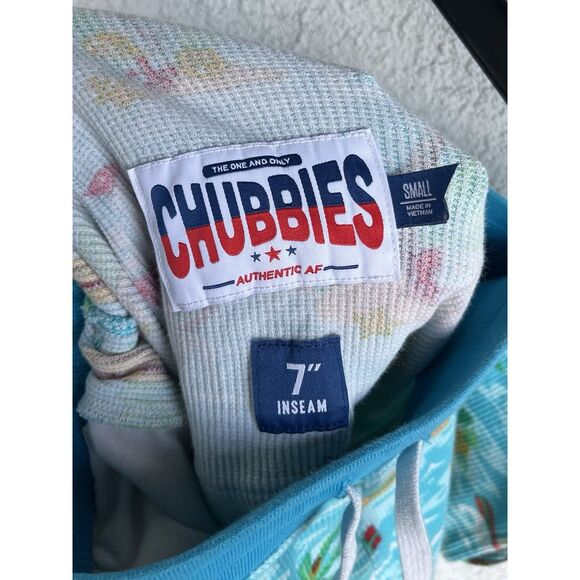 Chubbies Surfing Santa Lounge Shorts - Small - Multicolored - Picture 5 of 6